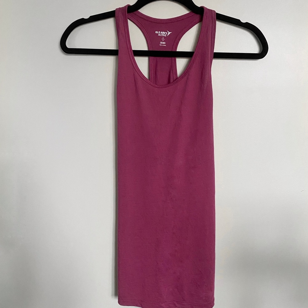 OLD NAVY GODRY OPEN BACK WORKOUT TANK TOP